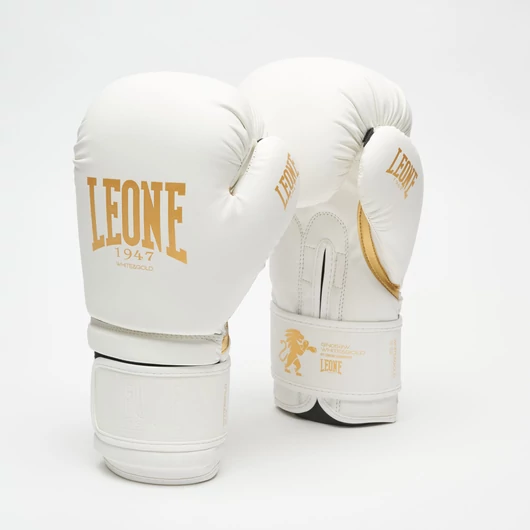 Leone White&amp;Gold boxkesztyű